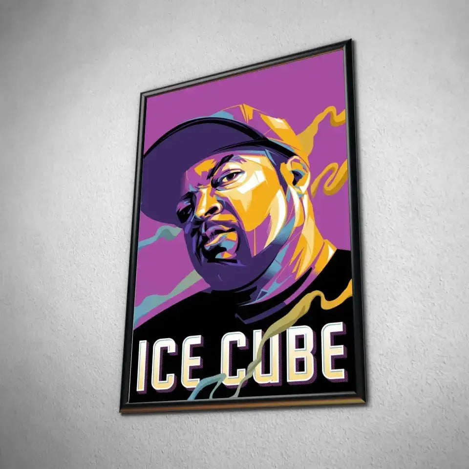 Tableau Décoratif - Ice Cube - Toile Unique