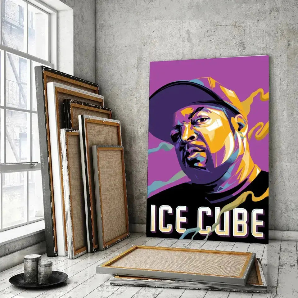 Tableau Décoratif - Ice Cube - Toile Unique