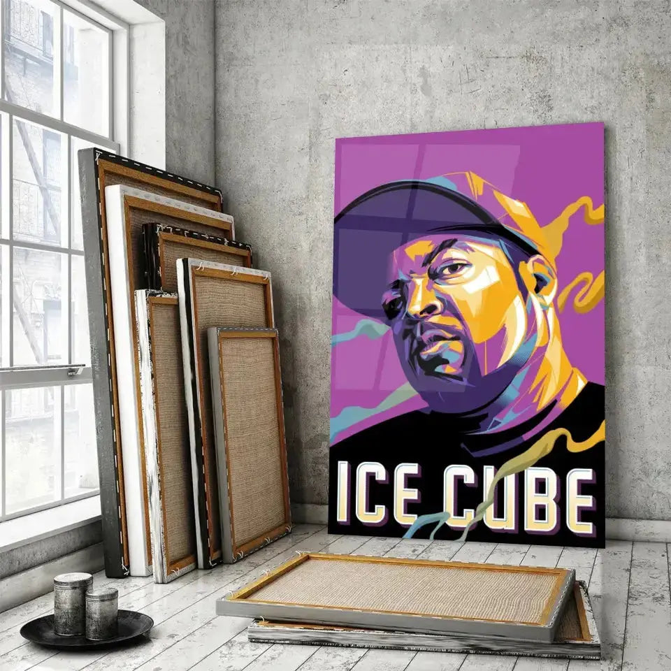 Tableau Décoratif - Ice Cube - Toile Unique