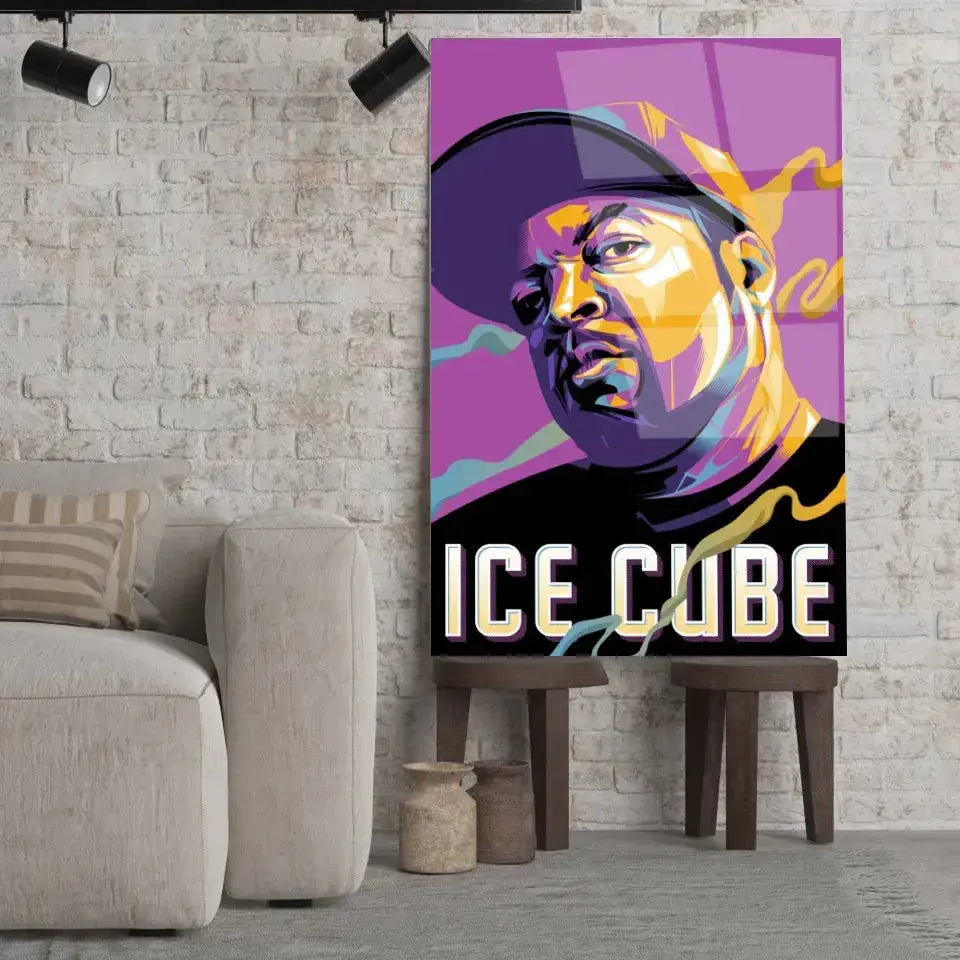 Tableau Décoratif - Ice Cube - Toile Unique