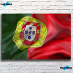 Tableau Drapeau Portugal - Vignette | Toile Unique