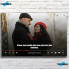 Tableau couple personnalisé affiche netflix film - Toile Unique