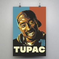 Thumbnail for Tableau Décoratif - 2Pac All Eyez On Me - Toile Unique