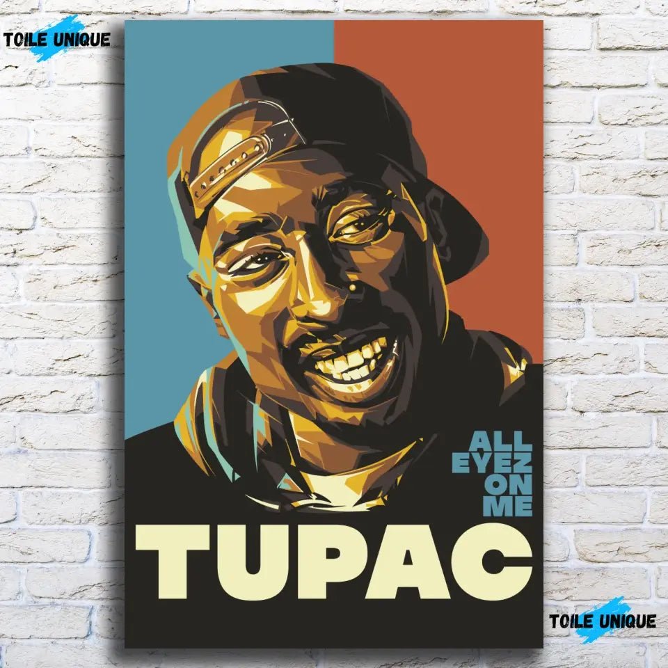 Tableau Décoratif - 2Pac All Eyez On Me - Toile Unique