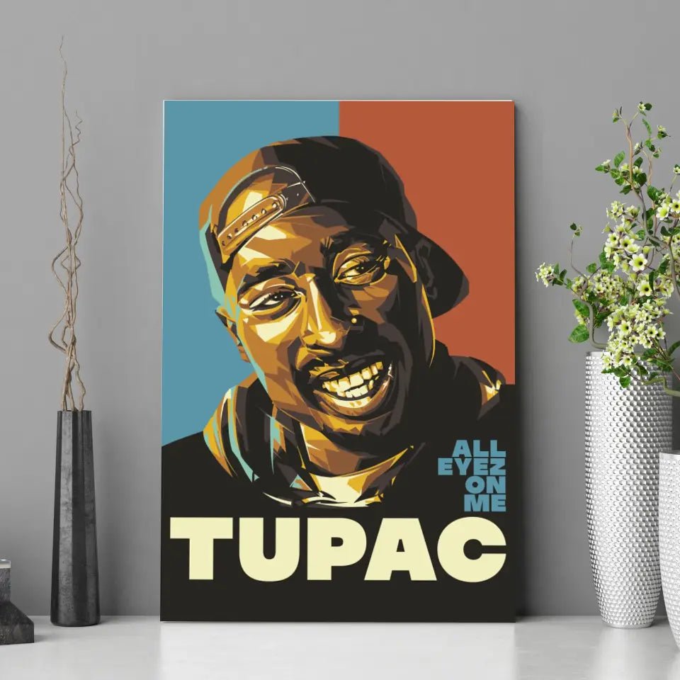 Tableau Décoratif - 2Pac All Eyez On Me - Toile Unique