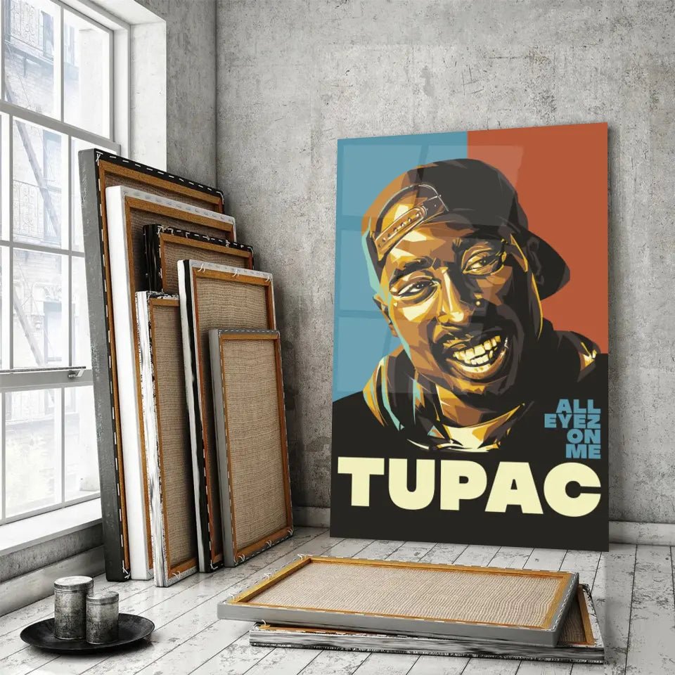 Tableau Décoratif - 2Pac All Eyez On Me - Toile Unique