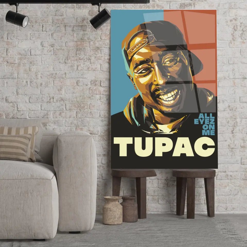 Tableau Décoratif - 2Pac All Eyez On Me - Toile Unique