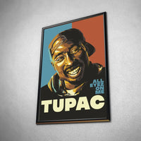 Thumbnail for Tableau Décoratif - 2Pac All Eyez On Me - Toile Unique