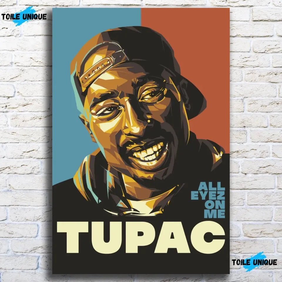 Tableau Décoratif - 2Pac All Eyez On Me - Toile Unique