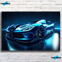 Thumbnail for Tableau Décoratif Dodge Viper - Toile Unique