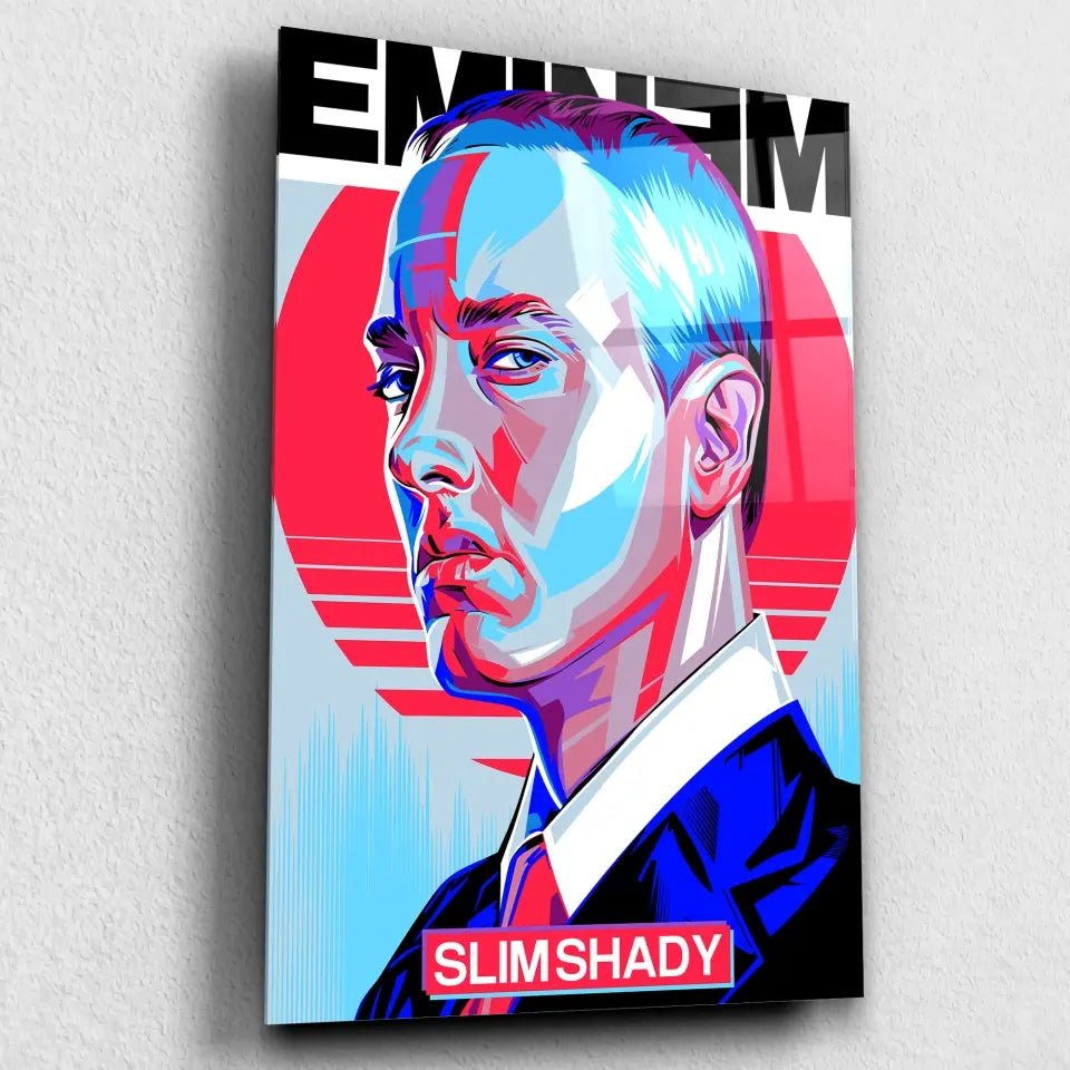 Tableau Décoratif - Eminem Slim Shady - Toile Unique