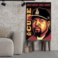 Thumbnail for Tableau Décoratif - Ice Cube Iconic Rap - Toile Unique