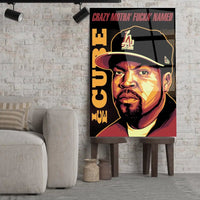 Thumbnail for Tableau Décoratif - Ice Cube Iconic Rap - Toile Unique