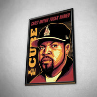 Thumbnail for Tableau Décoratif - Ice Cube Iconic Rap - Toile Unique