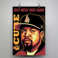 Thumbnail for Tableau Décoratif - Ice Cube Iconic Rap - Toile Unique