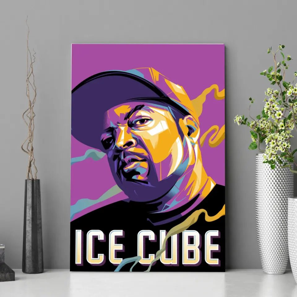 Tableau Décoratif - Ice Cube - Toile Unique