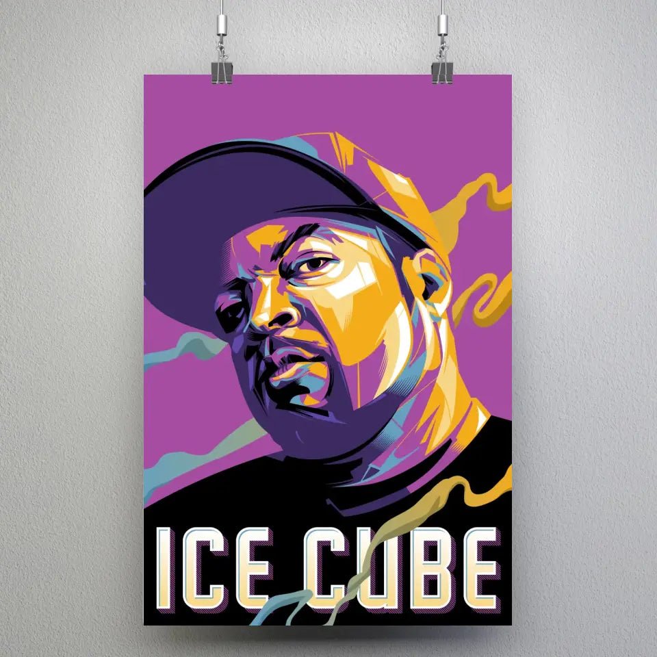 Tableau Décoratif - Ice Cube - Toile Unique