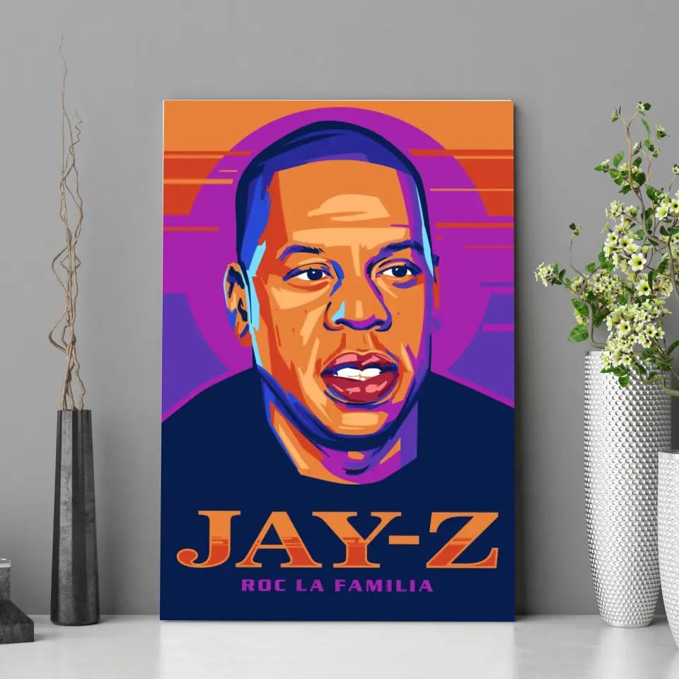 Tableau Décoratif - Jay - Z - Toile Unique