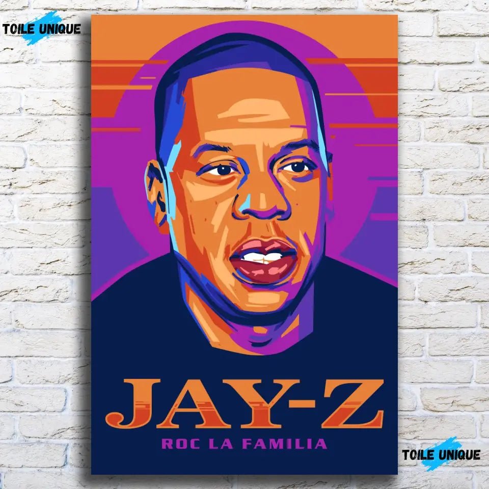 Tableau Décoratif - Jay - Z - Toile Unique