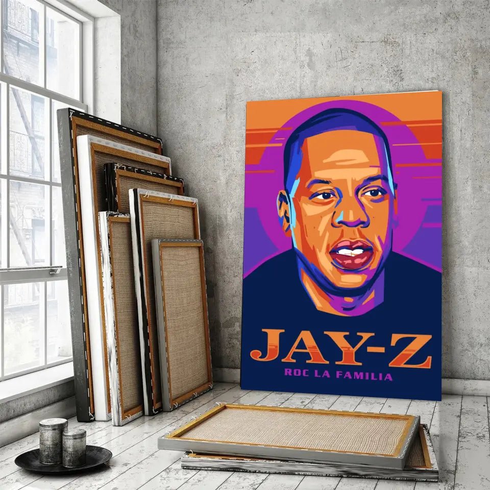 Tableau Décoratif - Jay - Z - Toile Unique