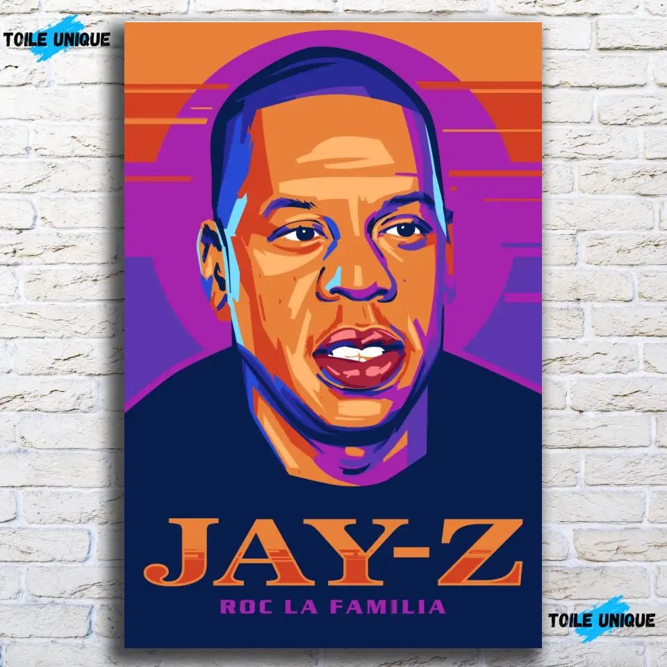 Tableau Décoratif - Jay - Z - Toile Unique