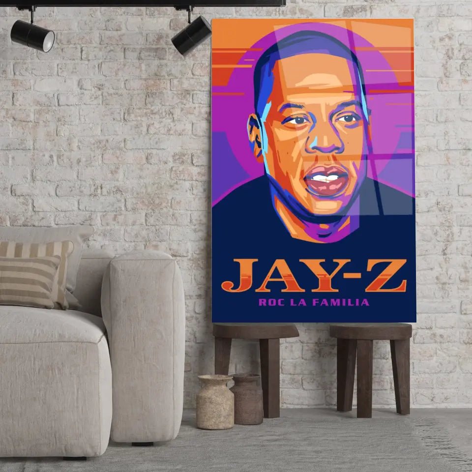 Tableau Décoratif - Jay - Z - Toile Unique