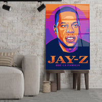 Thumbnail for Tableau Décoratif - Jay - Z - Toile Unique