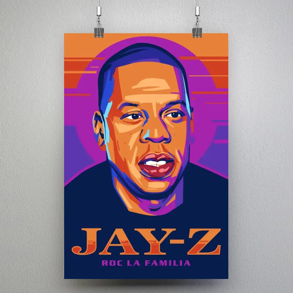 Tableau Décoratif - Jay - Z - Toile Unique