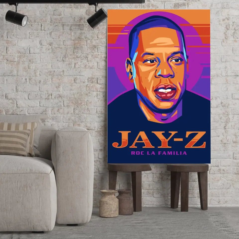 Tableau Décoratif - Jay - Z - Toile Unique