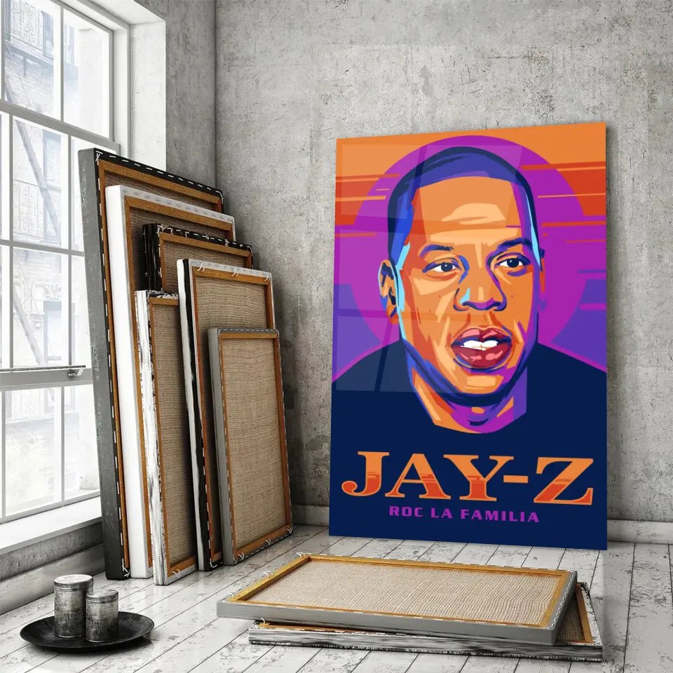 Tableau Décoratif - Jay - Z - Toile Unique