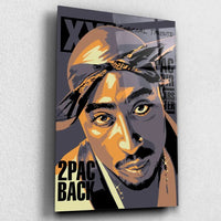 Thumbnail for Tableau Décoratif - Tupac Shakur 2Pac - Toile Unique