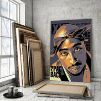 Thumbnail for Tableau Décoratif - Tupac Shakur 2Pac - Toile Unique