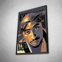 Thumbnail for Tableau Décoratif - Tupac Shakur 2Pac - Toile Unique