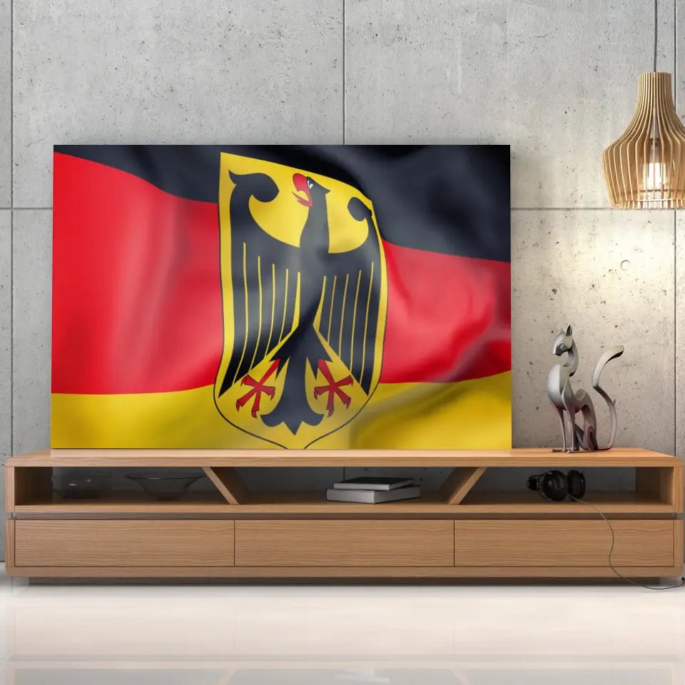 Tableau Drapeau Allemagne - Toile Unique