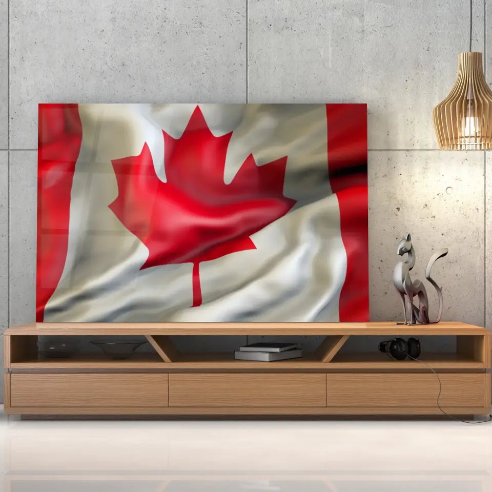 Tableau Drapeau Canada - Toile Unique