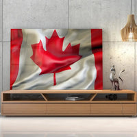 Thumbnail for Tableau Drapeau Canada - Toile Unique