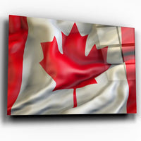 Thumbnail for Tableau Drapeau Canada - Toile Unique