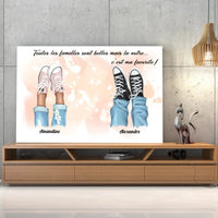 Thumbnail for Tableau famille - Chaussures - Toile Unique